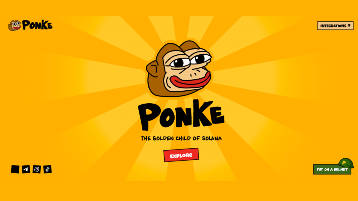 Guide on buying PONKE, a meme coin popular for hype and community support.