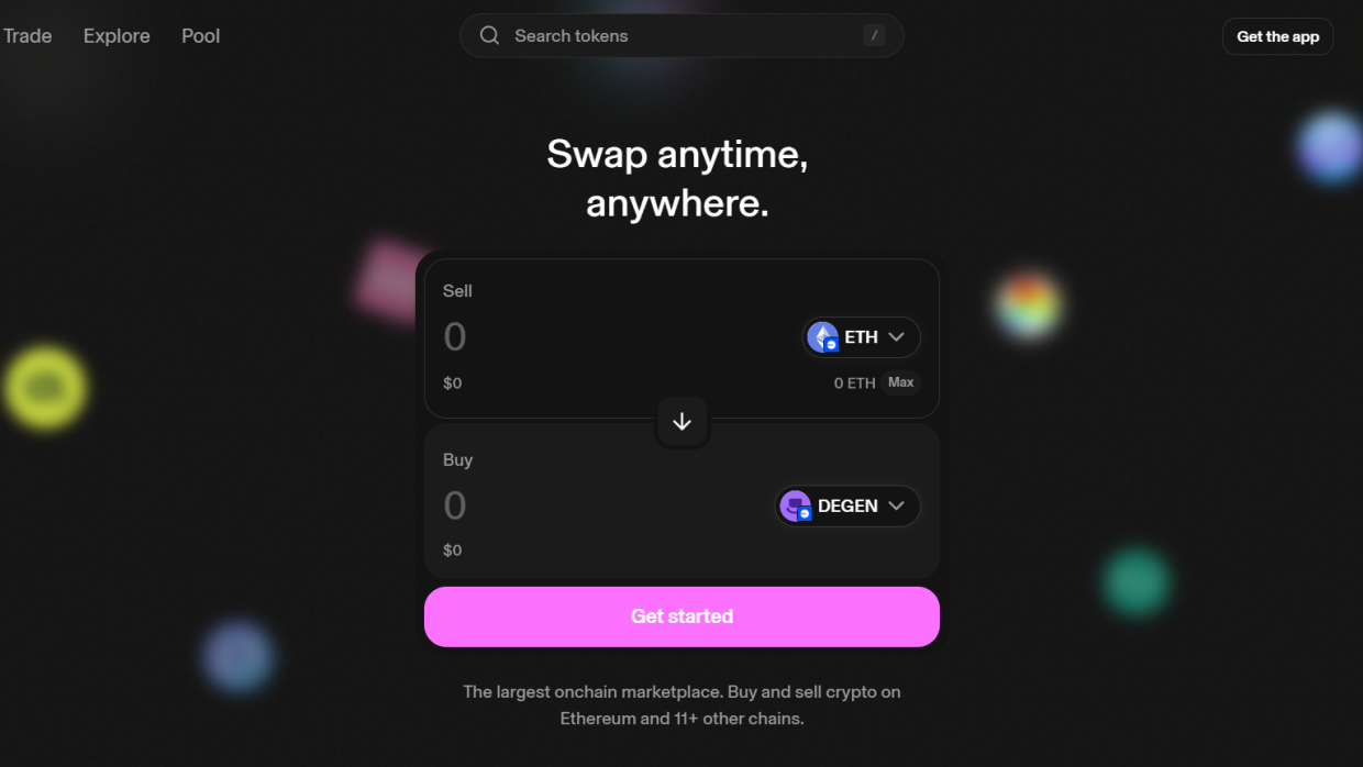 Uniswap Interface 