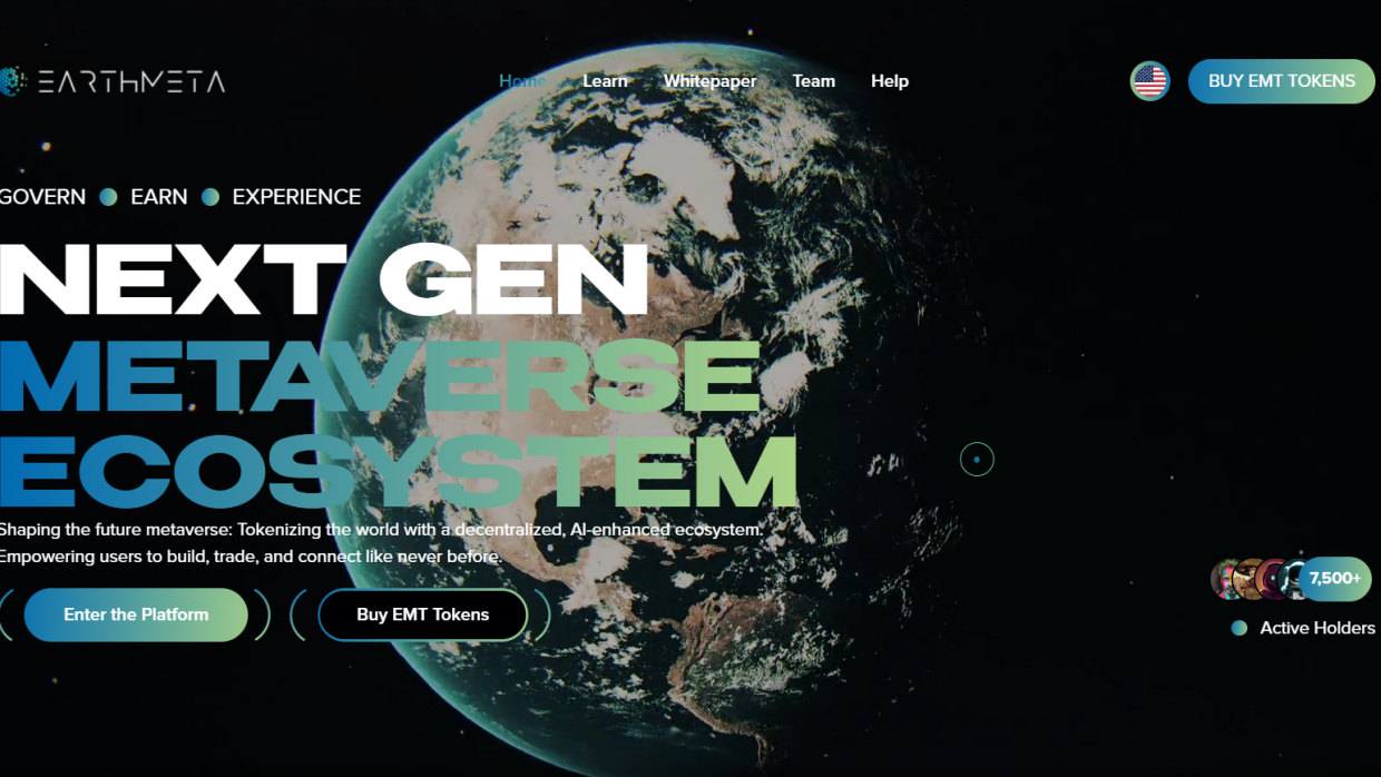 EarthMeta home page