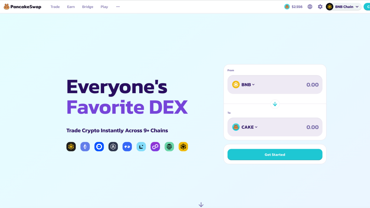 PancakeSwap is a decentralized platform on Binance Smart Chain, leading in DeFi.