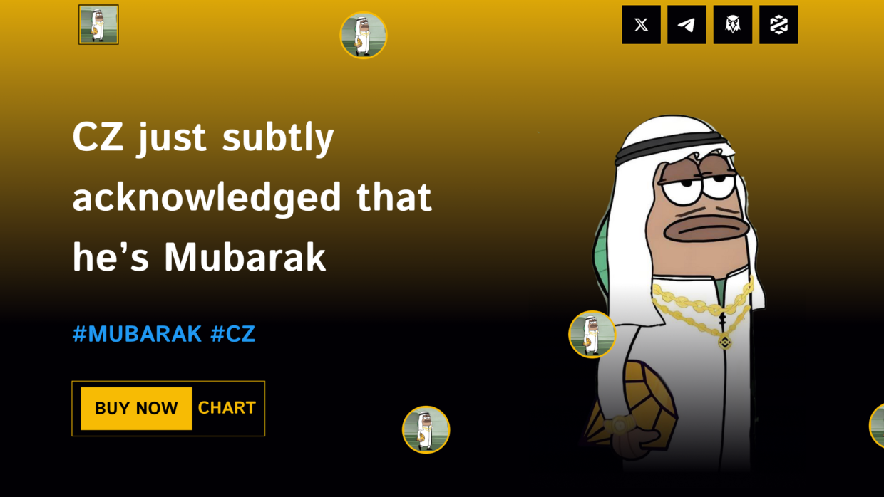 BSC memecoins, led by $MUBARAK, drive record DEX volumes with Cz's viral shilling. 