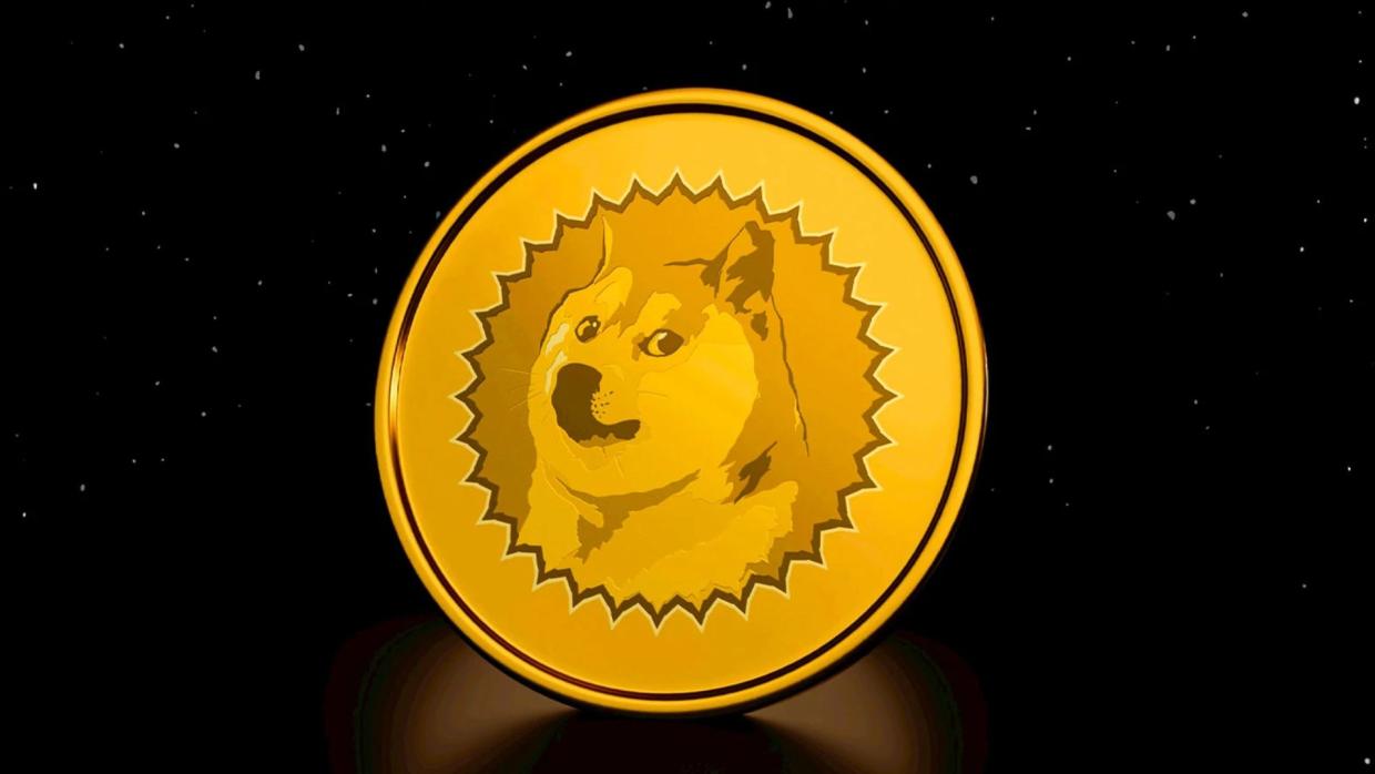 Dogecoin jumps 13% in a week, surpassing Warner Bros. with a $28.3B market cap.