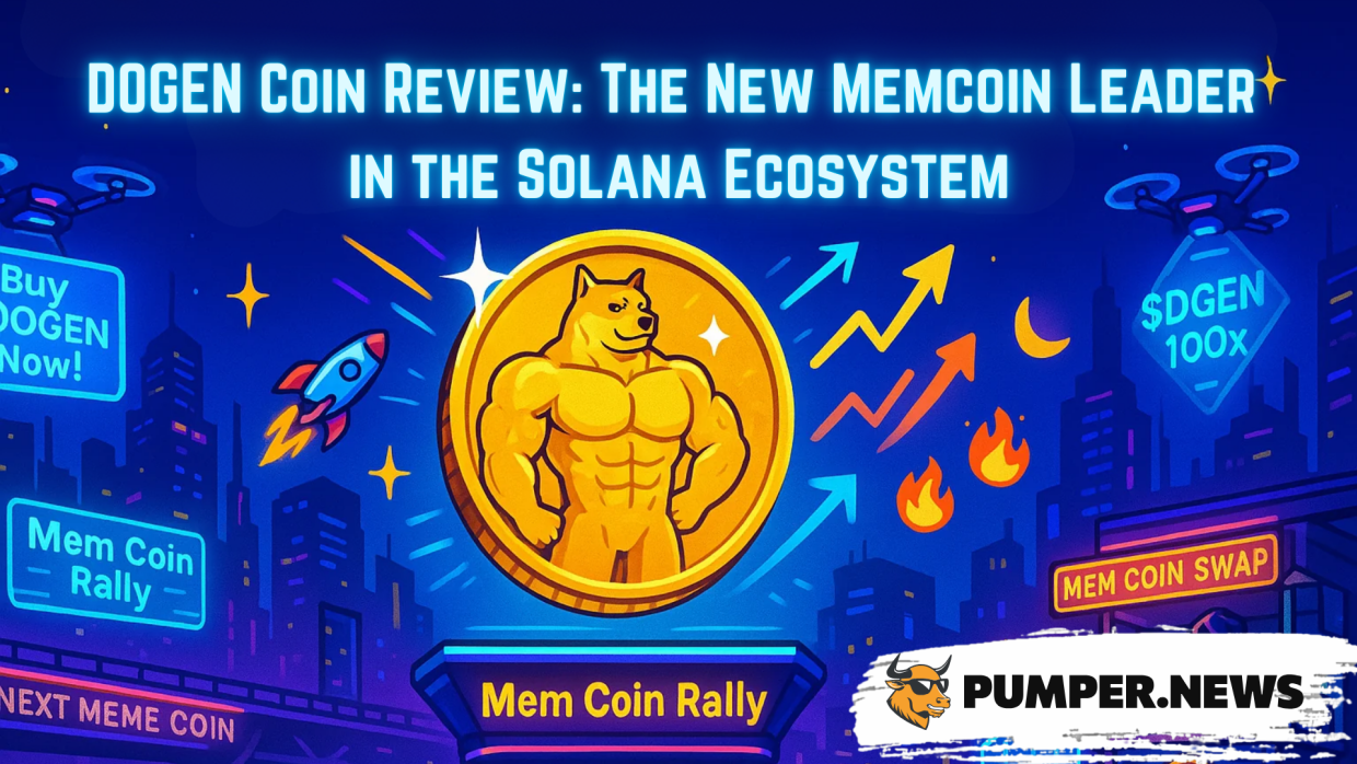DOGEN Coin Review: The New Memcoin Leader in the Solana Ecosystem
