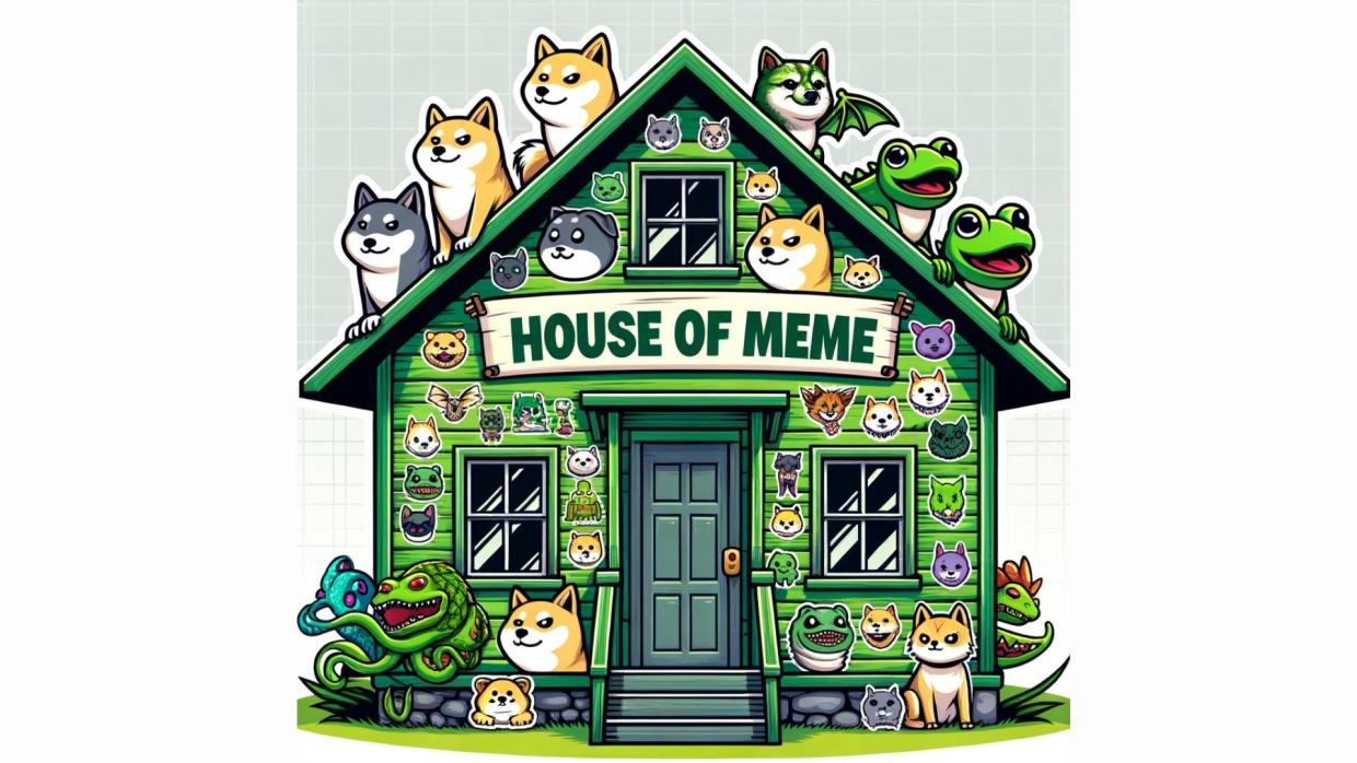$HOUSE memecoin surged 90% after crash, driven by hype, not fundamentals.